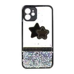 Glitter Jewel Diamond Armor Bumper Case with Camera Lens Protection Cover for Apple iPhone 12 / 12 Pro 6.1 (Star Black) Glitter Jewel Diamond Armor Bumper Case with Camera Lens Protection Cover for Apple iPhone 12 / 12 Pro 6.1 (Star Black)
